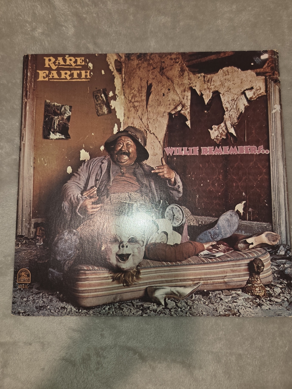 Vintage Rare Earth "Willie Remembers" 1972 Motown Vinyl Album